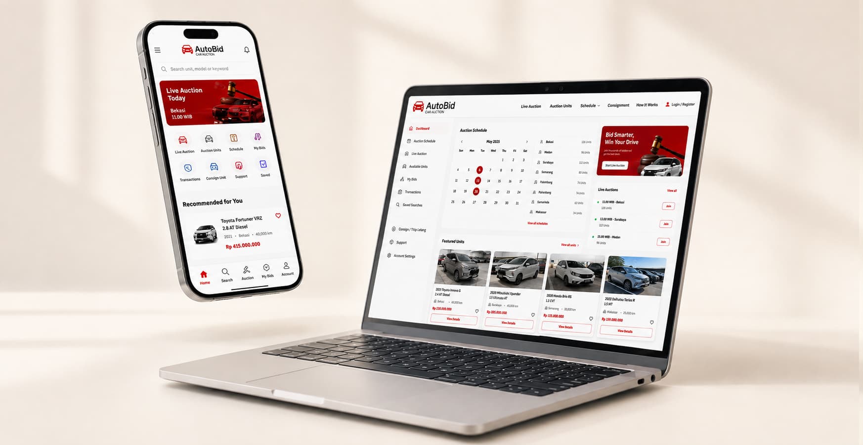 Enterprise Automotive Auction Platform