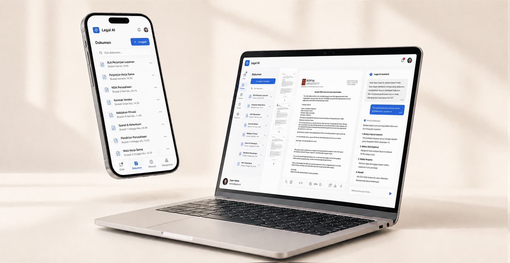 Legal.AI Document Intelligence Platform