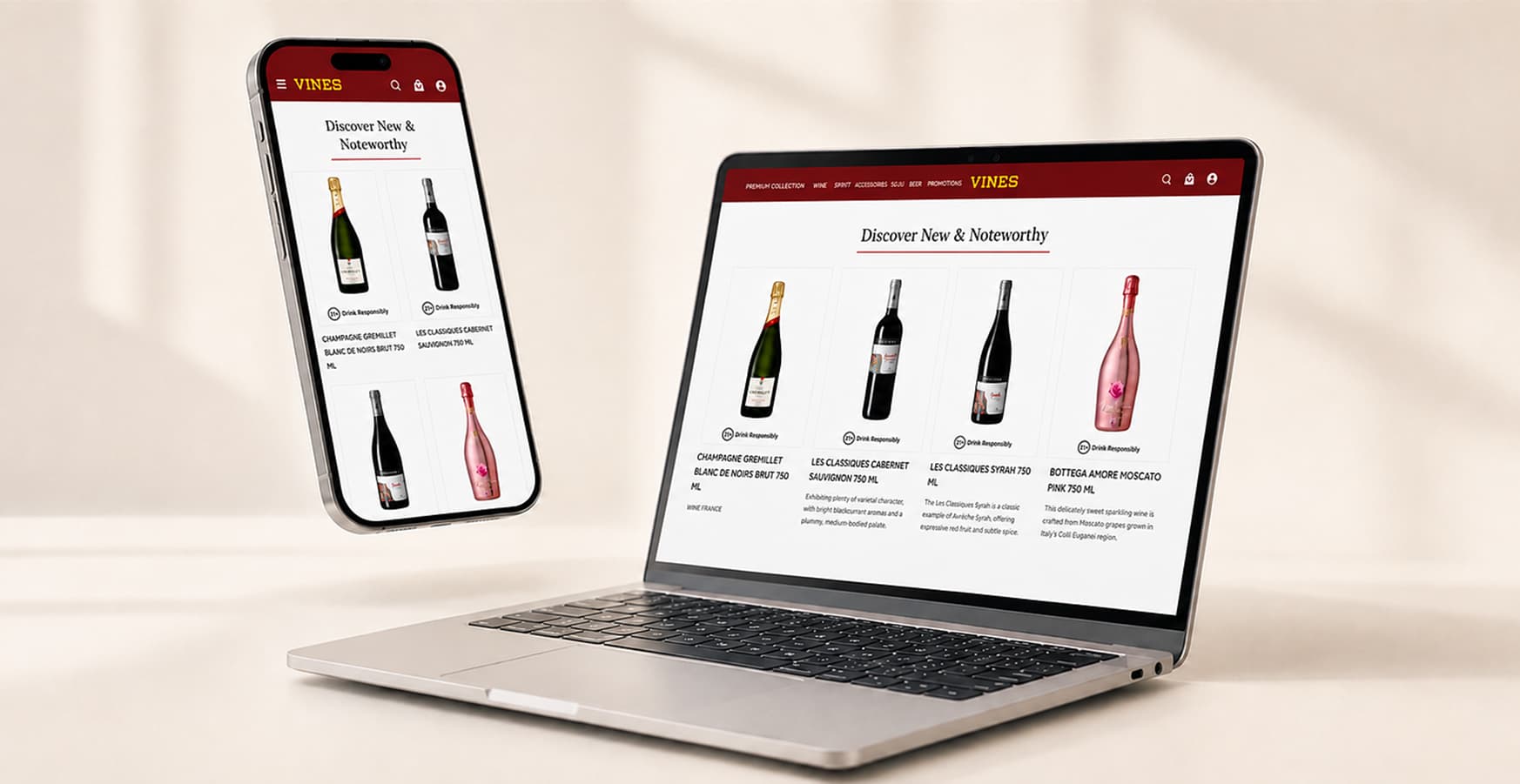 Vines Indonesia E-Commerce Platform