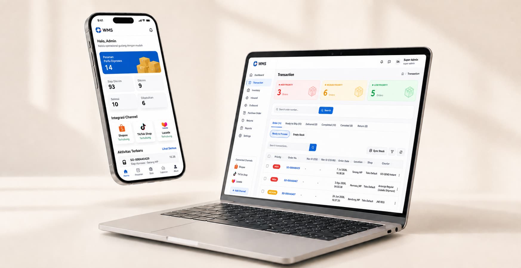Omnichannel WMS Integration Platform